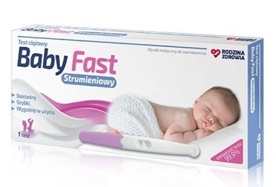 Rodzina Zdrowia test ciążowy Baby Fast strumieniowy