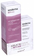 Sesderma promocyjny zestaw - Azelac RU serum liposomowe 30 ml + Reti-Age nawilżający krem - żel 50 ml