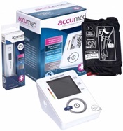 Ciśnieniomierz Accumed CG155f automatyczny naramienny + termometr elektroniczny TK120 GRATIS !!!