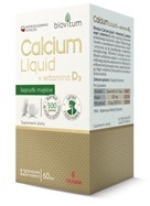 Biovitum Calcium Liquid + witamina D3 x 120 kaps