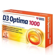 Rodzina Zdrowia D3 Optima 1000 x 60 kaps