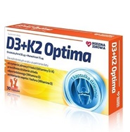 Rodzina Zdrowia D3 + K2 Optima x 30 kaps
