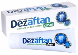 Dezaftan clean pasta do zębów w żelu 75 ml