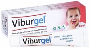 Heel Viburgel pielęgnująco - kojący żel na ząbkowanie 10 ml