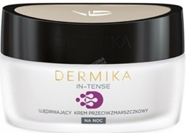 Dermika In-tense wygładzający krem przeciwzmarszczkowy do cery dojrzałej na noc 50 ml