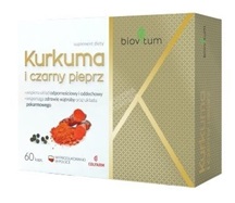 Biovitum kurkuma i czarny pieprz x 60 kaps