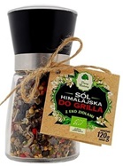 Dary Natury sól himalajska DO GRILLA z eko ziołami w młynku 140 g