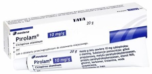 Pirolam 1% 20 g żel
