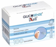 Lancety Glucosense Ixell x 100 szt