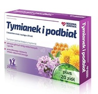 Rodzina Zdrowia Tymianek i podbiał x 24 pastylki do ssania