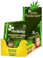 Herbalex Plastry oczyszczające z konopiami 2 x 9 g