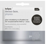 Tołpa dermo face physio - płyn micelarny w chusteczce do oczyszczania twarzy i oczu 3 ml