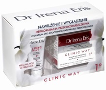 Dr Irena Eris promocyjny zestaw Clinic Way 1° - krem przeciwzmarszczkowy 1° na dzień SPF 15 50 ml + dermokrem przeciwzmarszczkowy na noc 25 ml GRATIS !!!