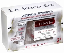 Dr Irena Eris promocyjny zestaw Clinic Way 2° - krem przeciwzmarszczkowy 2° na dzień SPF 20 50 ml + dermokrem przeciwzmarszczkowy na noc 25 ml GRATIS !!!