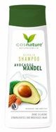 Cosnature naturalny regenerujący szampon do włosów z awokado i migdałami 200 ml