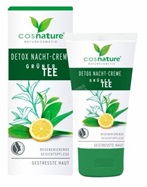 Cosnature naturalny krem DETOX na noc z zieloną herbatą 50 ml