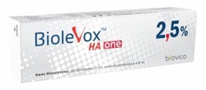 Biolevox HA one 2,5% x 1 ampułkostrzykawka 4,8 ml