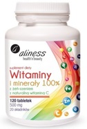 Aliness Witaminy i minerały 100% x 120 tabl