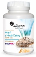 Aliness Wapń z muszli ostryg z K2 MK7 i D3 x 100 tabl