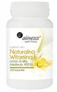 Aliness Naturalna Witamina E x 100 kaps