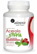 Aliness Acerola ze Stevią x 120 tabl do ssania