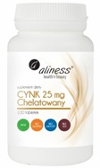 Aliness Cynk chelatowany 25 mg x 100 tabl