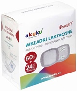 Akuku wkładki laktacyjne (A0368) x 84 szt