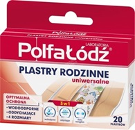 Plastry rodzinne x 20 szt (Polfa-Łódź)