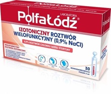 Izotoniczny roztwór wielofunkcyjny (0,9% NaCl) x 30 amp po 5 ml (Polfa-Łódź)