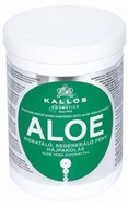 Kallos ALOE - nawilżająca, regenerująca maska do włosów blask 1000 ml