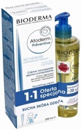 Bioderma promocyjny zestaw - Atoderm Preventive krem odżywczy wzmacniający barierę skóry 200 ml + Atoderm Huile de douche - nawilżający olejek do kąpieli i pod prysznic 200 ml GRATIS !!!