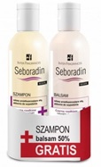 Seboradin promocyjny zestaw niger - szampon 200 ml + balsam 200 ml 50% GRATIS !!!