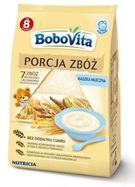 Bobovita PORCJA ZBÓŻ kaszka mleczna 7 zbóż po 8 miesiącu 210 g