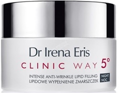 Dr irena eris clinic way - krem przeciwzmarszczkowy 5° na noc 50 ml