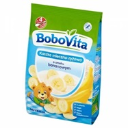 Bobovita kaszka mleczno-ryżowa o smaku bananowym po 4 miesiącu 230 g