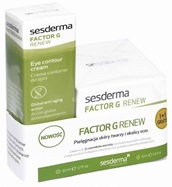 Sesderma promocyjny zestaw Factor G Renew krem 50 ml + Factor G krem pod oczy 15 ml GRATIS !!!