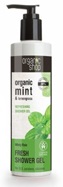 Organic Shop orzeźwiający żel pod prysznic Miętowy Deszcz 280 ml