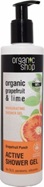 Organic Shop aktywny żel pod prysznic Grejpfrutowy Poncz 280 ml