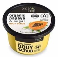 Organic Shop peeling do ciała Soczysta Papaja 250 ml