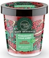 Organic Shop cukrowy peeling do ciała Sorbet z granatu 450 ml