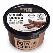 Organic Shop peeling do ciała Belgijska Czekolada 250 ml