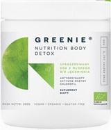 Aura Herbals Greenie nutrition body detox - sproszkowany sok BIO z młodego jęczmienia 200 g + SHAKER 500 ml GRATIS !!!