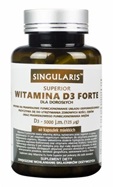 Singularis Witamina D3 Forte 5000 IU Superior x 60 kaps