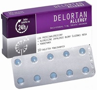 Delortan Allergy 5 mg x 10 tabl powlekanych