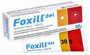 Foxill żel 1 mg/g 1 30 g