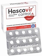 Hascovir control 200 mg x 30 tabl