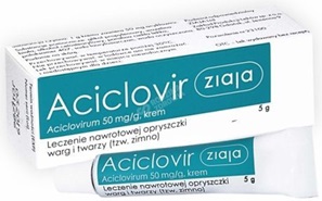 Ziaja Aciclovir 50 mg /g krem 5 g