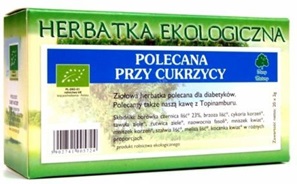 Dary Natury herbatka polecana przy cukrzycy EKO x 20 sasz