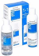 Pharmaceris E - zestaw promocyjny Emotopic emulsja do codziennej kapieli 400 ml + Emotopic fizjologiczny szampon nawilżający w piance 50 ml GRATIS !!!