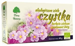 Dary Natury herbatka Ziele Czystka EKO x 20 sasz
